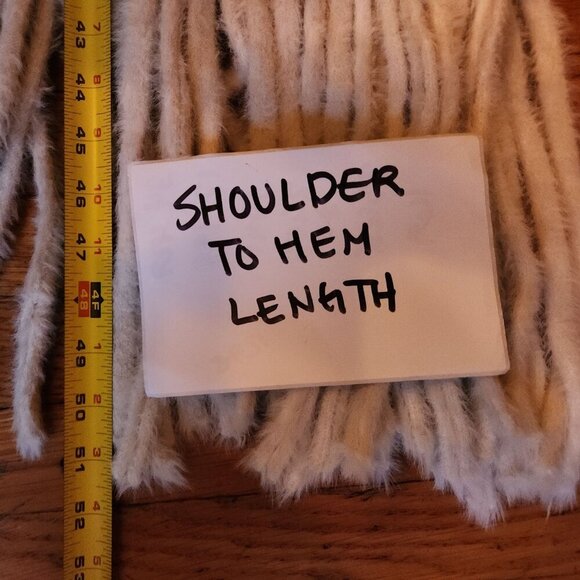 H&M Innovation Co-Exist Story Fringed Knit Dress - Picture 6 of 9